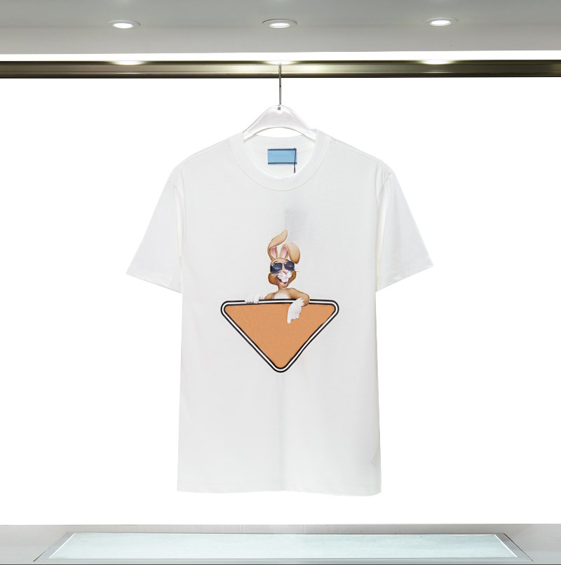 

Designer T shirt Summer short Sleeve Tee Men Women Lovers luxury T-shirts Fashion senior Pure cotton high quality Top large size S, White2