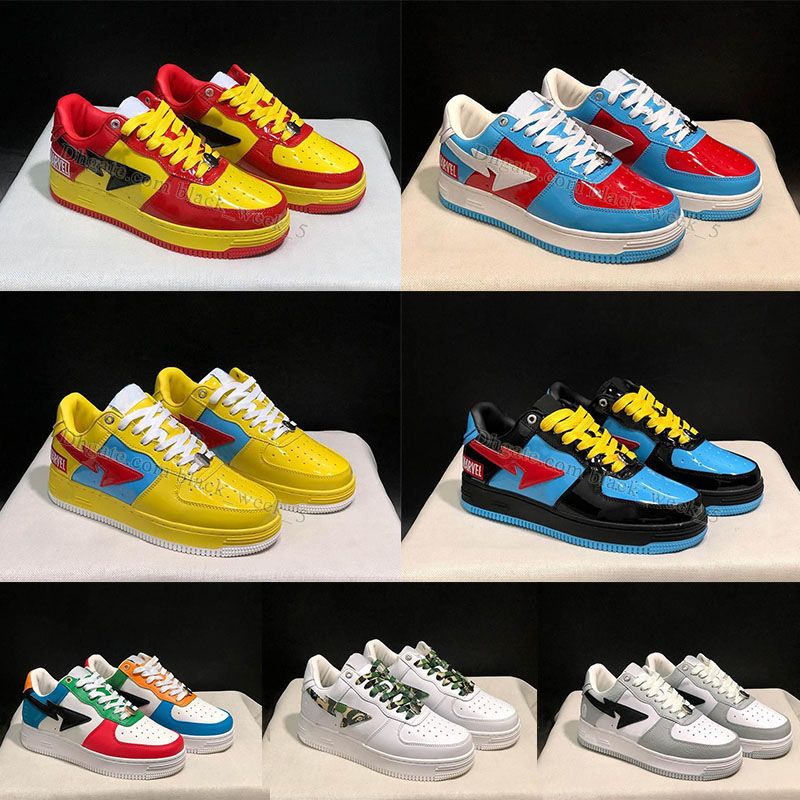 

2023 new men womens running shoes designer famous abc grey camo designer sneaker black and white panda unc pink red patent leather dark blue purple trainer, A25