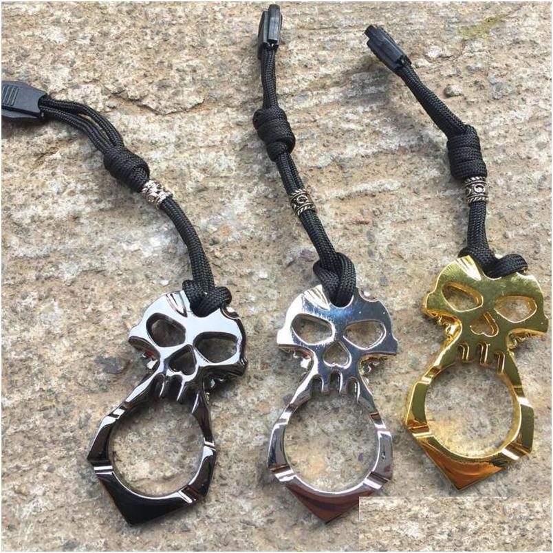 

Keychains Lanyards Portable Self Defense Key Chain Emergency Escape Broken Window Tool Personal Safty Talon Skl Keychain Charm Car Dhmzj