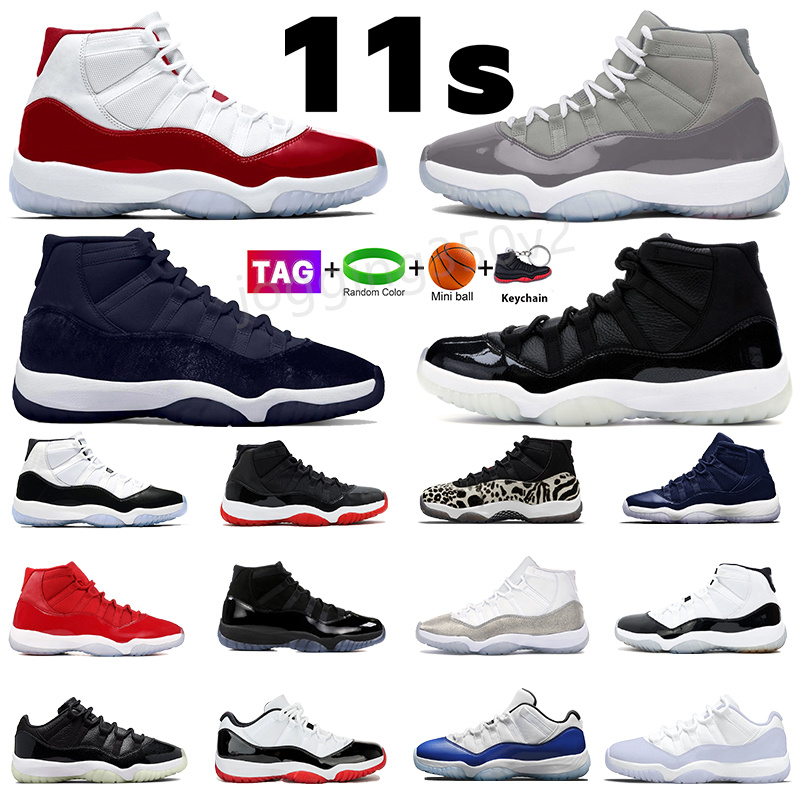 

Jumpman 11s Men Women Basketball Shoes Retro Designer Luxury Cool Grey 2021 Cheery Midnight Navy Velvet 72-10 Trainer Fashion Outdoor Leisure Sport Shoe, 18 low barons