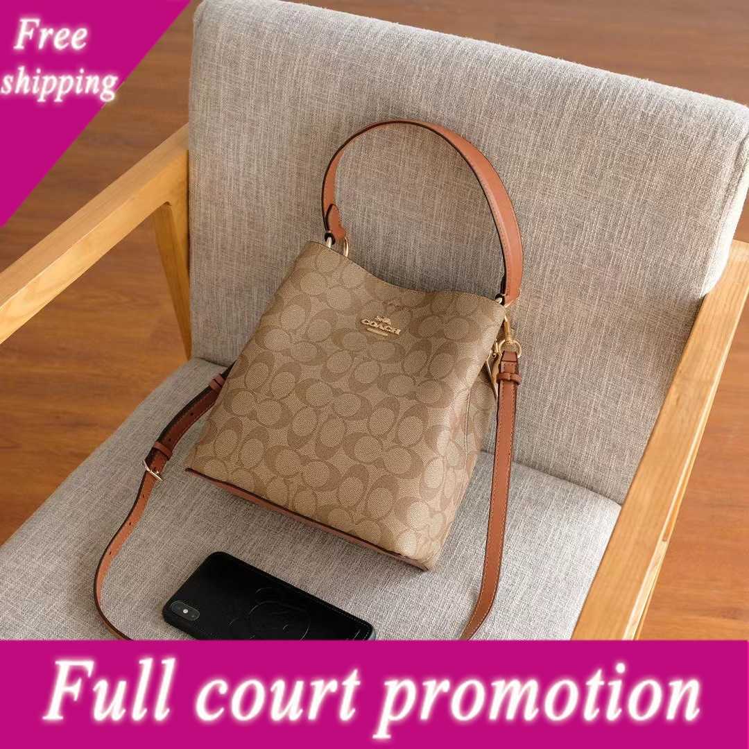 

Luxury Designer Bags New Town Bucket Bag Laohua Women's Handheld One Shoulder Crossbody Digging Classic Fashion Versatile Stray, White4