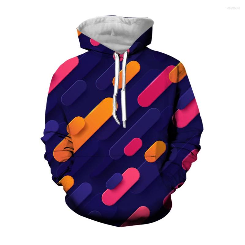 

Men' Hoodies Jumeast 3d Printed Gradient Striped Harajuku Hip Hop Fashion Streetwear Casual Hooded Sweatshirts Occult Clothes For Men