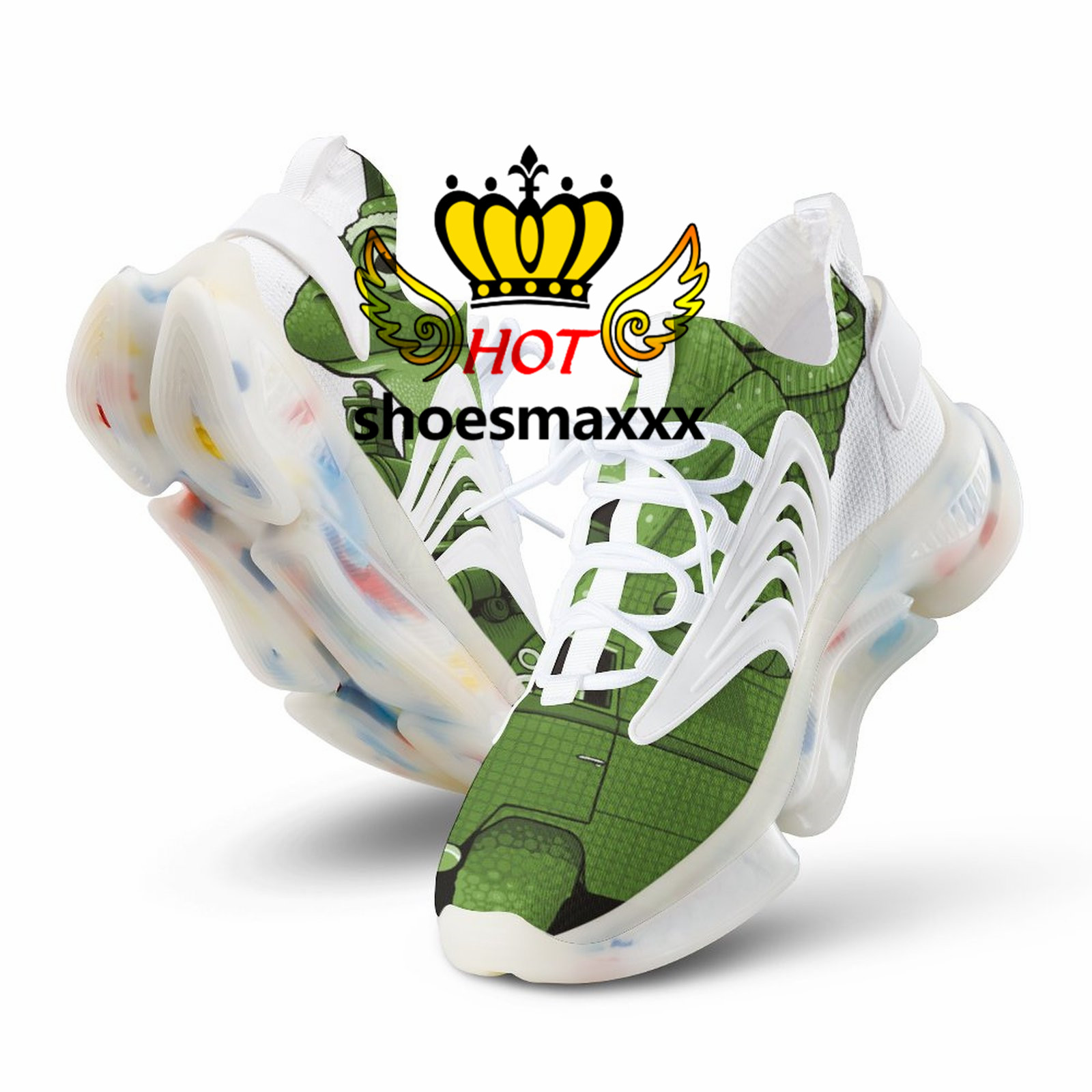 

Outdoor Running Shoes Men Women Fashion custom light breathable womens mens trainer sneakers sports ST37