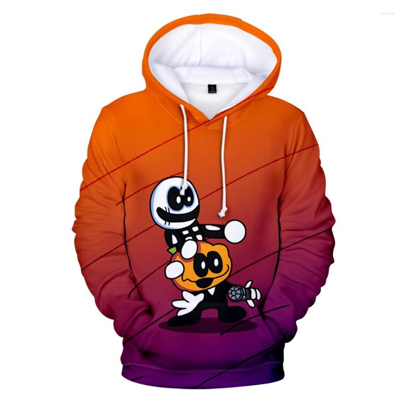 

Men's Hoodies Novelty Anime Friday Night Funkin 3D Kids Fashion Spring Autumn Unisex Sweatshirts Funny Punk Style Men Women Pullovers, As shown