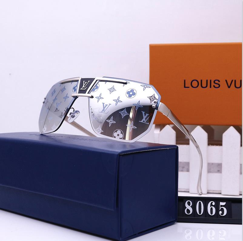 

2022 Designer Louis Vuitton LV Sunglasses Fashion Sunglasses Men's Women's Beach Goggles Premium Quality with Case