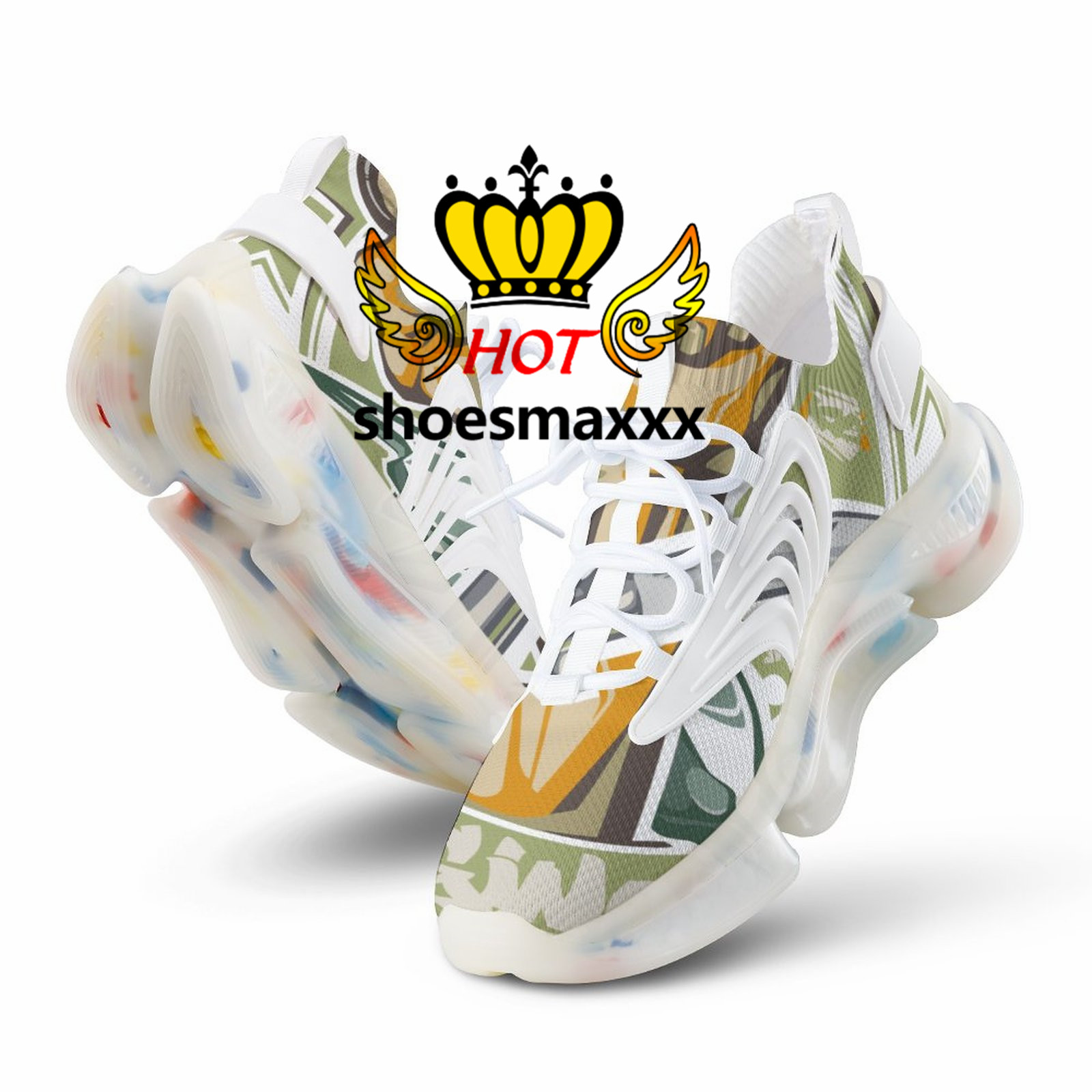 

Outdoor Running Shoes Men Women Fashion custom light breathable womens mens trainer sneakers sports ST42