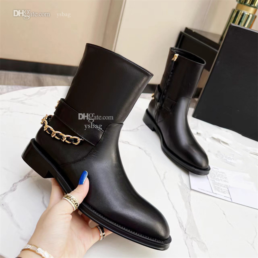 

Designer CCs Ankle Boots Fashion Leather Booties Women Winter Channel Boot Shoes Letters Woman dfhdhf, 1-