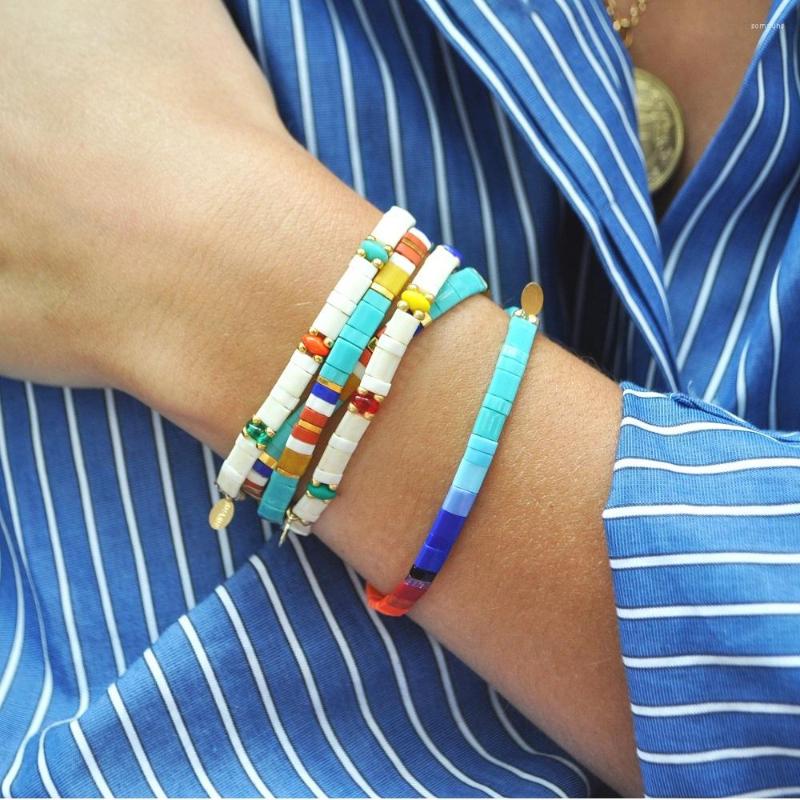 

Charm Bracelets Go2boho Miyuki Tila Boho Friendship Bracelet Jewellery For Women Jewelry Glass Beads Pulseras Mujer 2022 Fashion Gifts