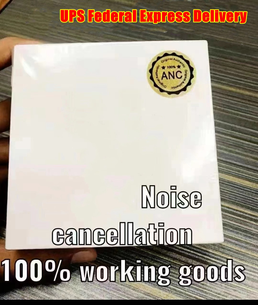 

Wireless Bolutooth Earphones True noise reduction function ANC Wholesale GPS rename TWS 1562 chip with With Charger Box In-Ear headphones Cell Phone mic headset UPS, White with mixed serial number