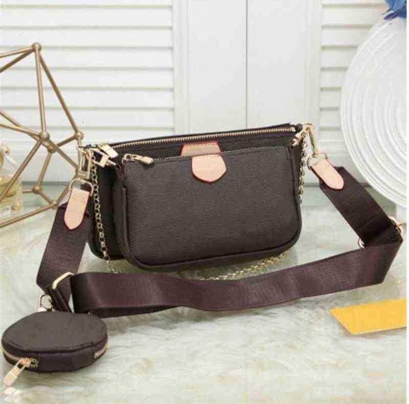 

2022 Designer Women's handbags bags 3 pieces/set of mens wallet flower crossbody bag ladies purses, Shipping is not sold separately