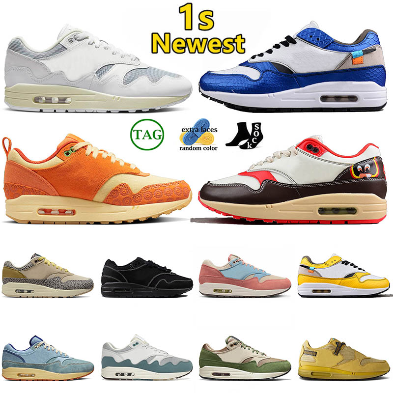 

Patta Wave 1 87 Mens Womens Running Shoes Airs Cushion Fragment Baroque Brown Oregon Duck Max Ironstone Safari Somos Familia Sneakers Trainers Outdoor, C16 patta waves monarch