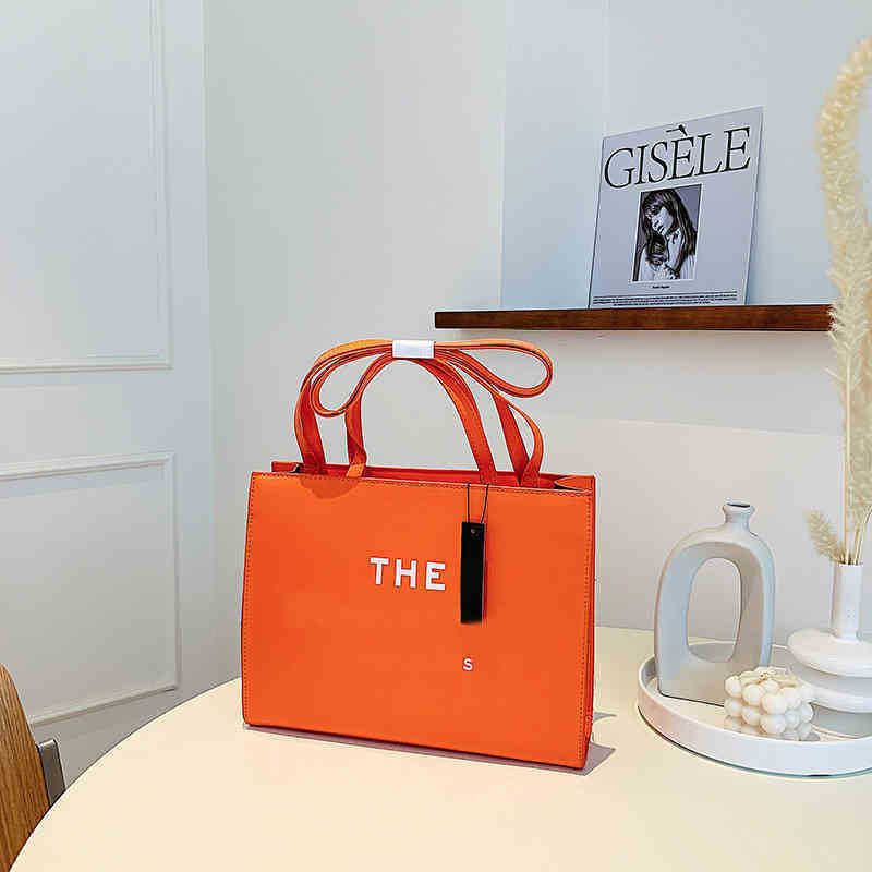

Marc Tote Bag Evening s Totes Totebags Women Bag Korean Version Trend Large Capacity Handbag Fashion Letter Single Shoulder Messenger 220622, Red