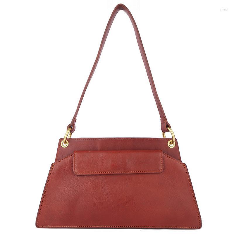 

Evening Bags YourSeason Fashion Ladies Genuine Leather Shoulder Bag 2022 Versatile Underarm Pocket Nature Cowhide Women Premium Handbags, Black