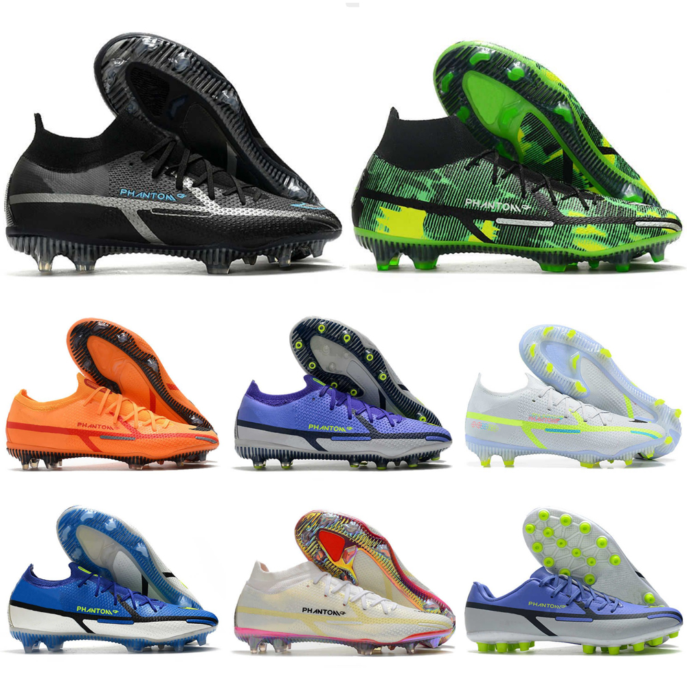

2023 New Designer Sneakers Shoes Mens Phantom GT2 Dynamic Fit Elite FG Soccer Football First Main Shock Wave Recharge Rawdacious, As shown in illustration