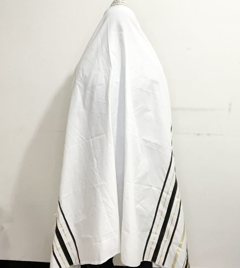 

Scarves Tallit Prayer Shawl 130x180cm with Bag Israel Je Messianic Tallits Tzitzit Tassel Israeli Christian Talit Shawls 221128