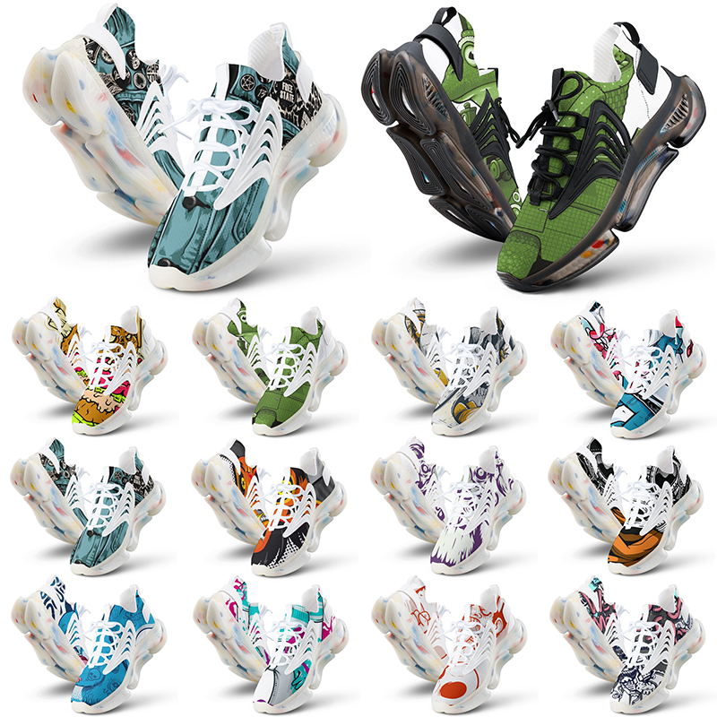 

customs shoes mens womens running shoes DIY multis color black whites grey triple red purple orange men customized sport sneaker trainers, 11