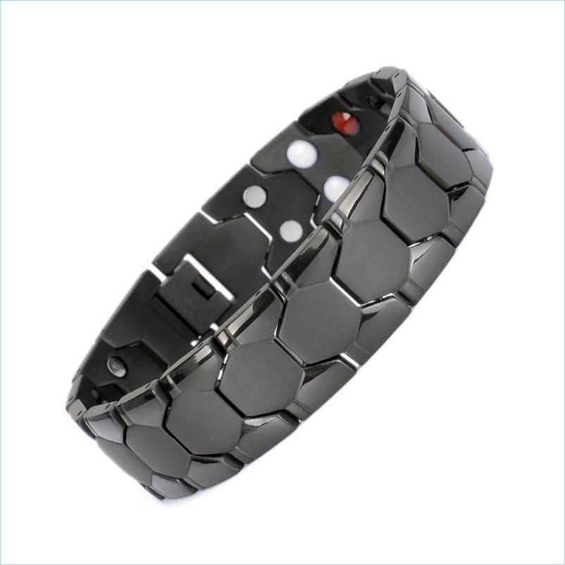 

Chain Men Chain Bracelet Health Energy Bangle Arthritis Twisted Exquisite Bracelets Male Gift Power Therapy 305 D3 Drop Deliv Dhgarden Dhok7