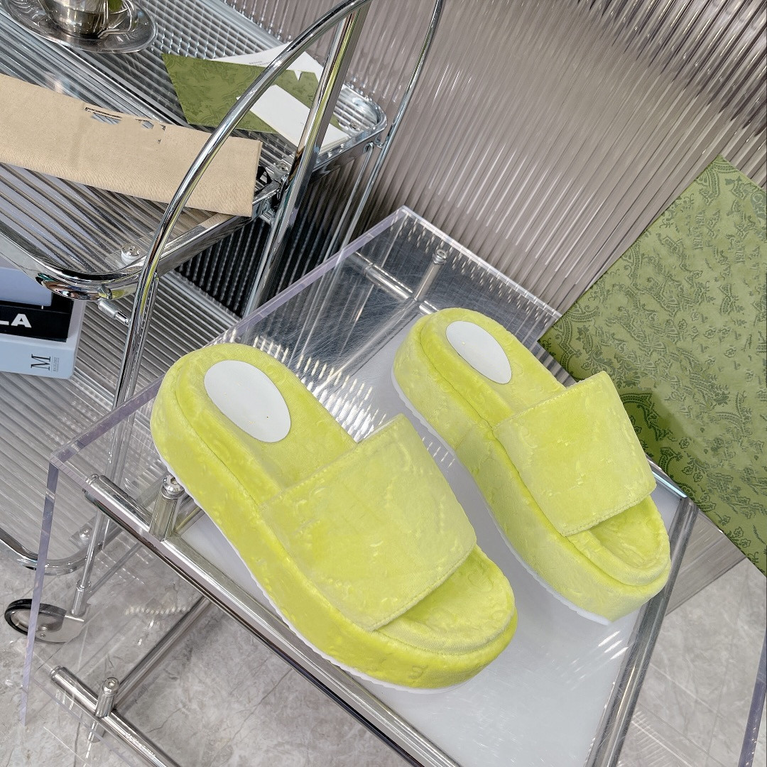 

SHOES G09 designer top version pure handmade custom 2022 new GUCS ancient slippers