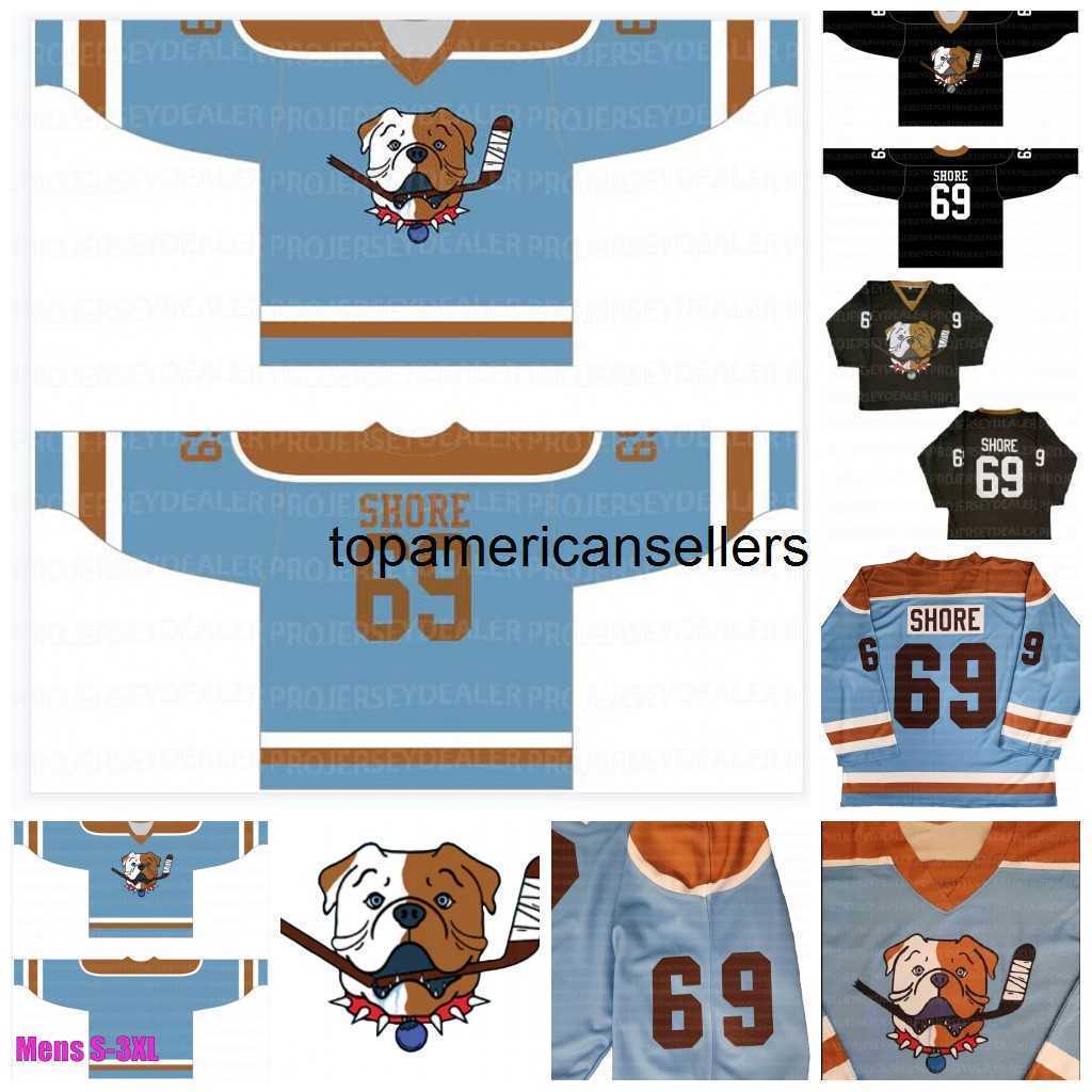 

69 Shoresy SudBery Blueberry Letterkenny Hockey Jersey Black Blue Custom number any name, Sky blue youth s-xl