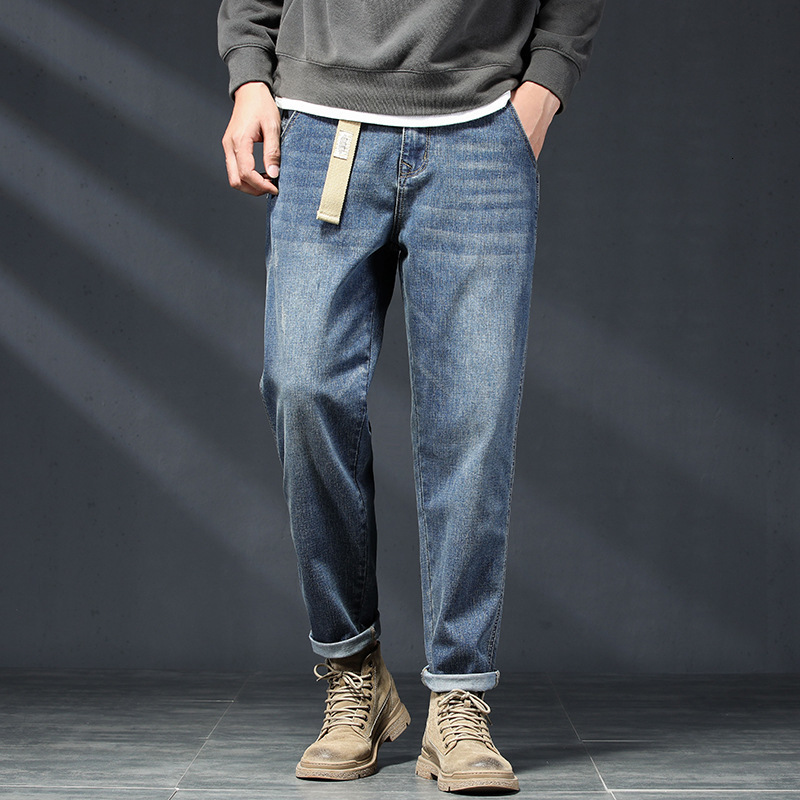 

Men's Jeans Winter Autumn Mens Cotton Casual for Men High Quality Male Pants 221128, 6636