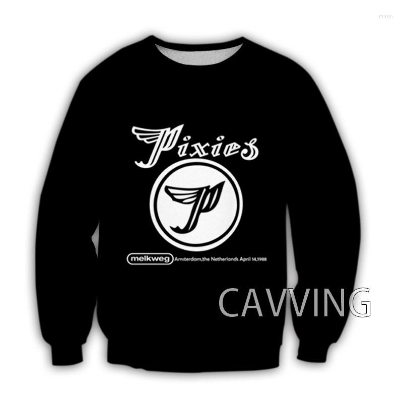 

Men' Hoodies CAVVING 3D Printed The Pixies Rock Crewneck Sweatshirts Harajuku Styles Tops Long Sleeve For Men/women, 19