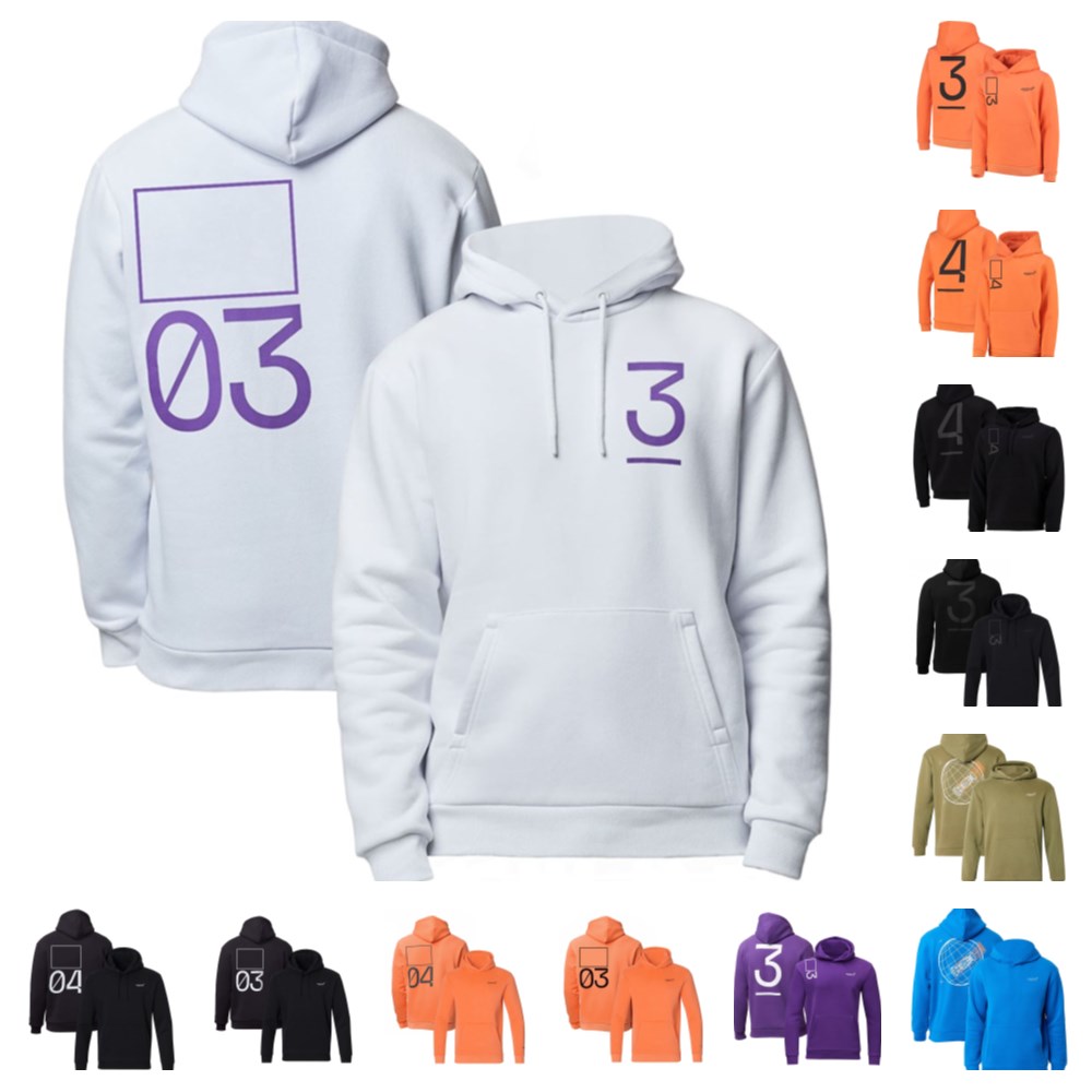 

F1 hoodie new team uniform Men's pullover hooded sweater Formula One racing suit