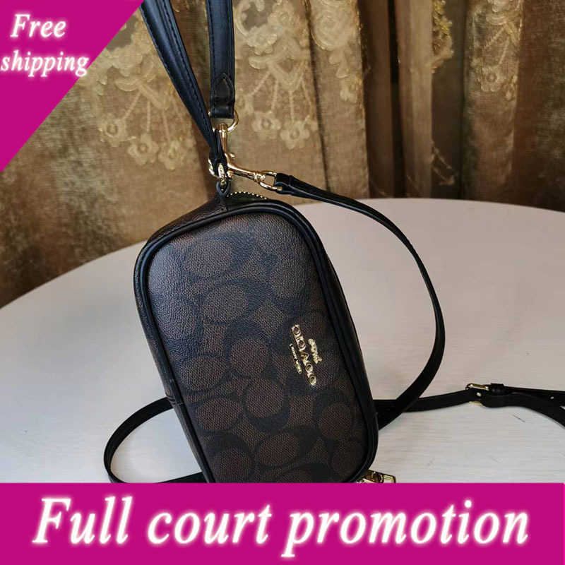 

Luxury Designer Bags 2022 New Coating Old Flower Jamie Camera Hand Single Shoulder Crossbody Small Square ladies evening clutches, Nai cha se