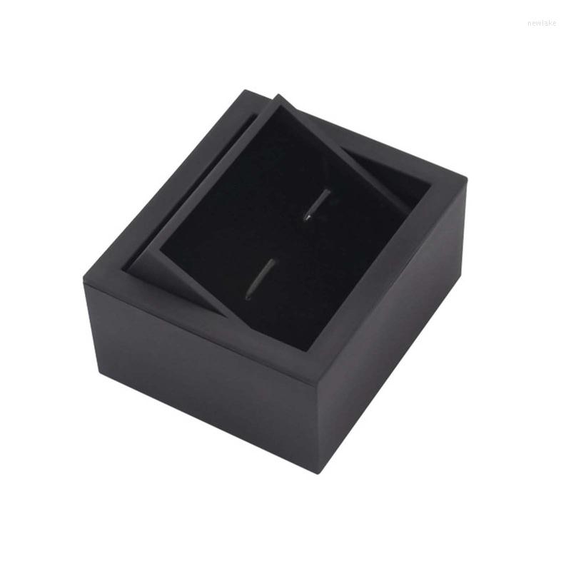 

Jewelry Pouches Multipurpose Gift Box Plastic Cufflinks Creative Packaging