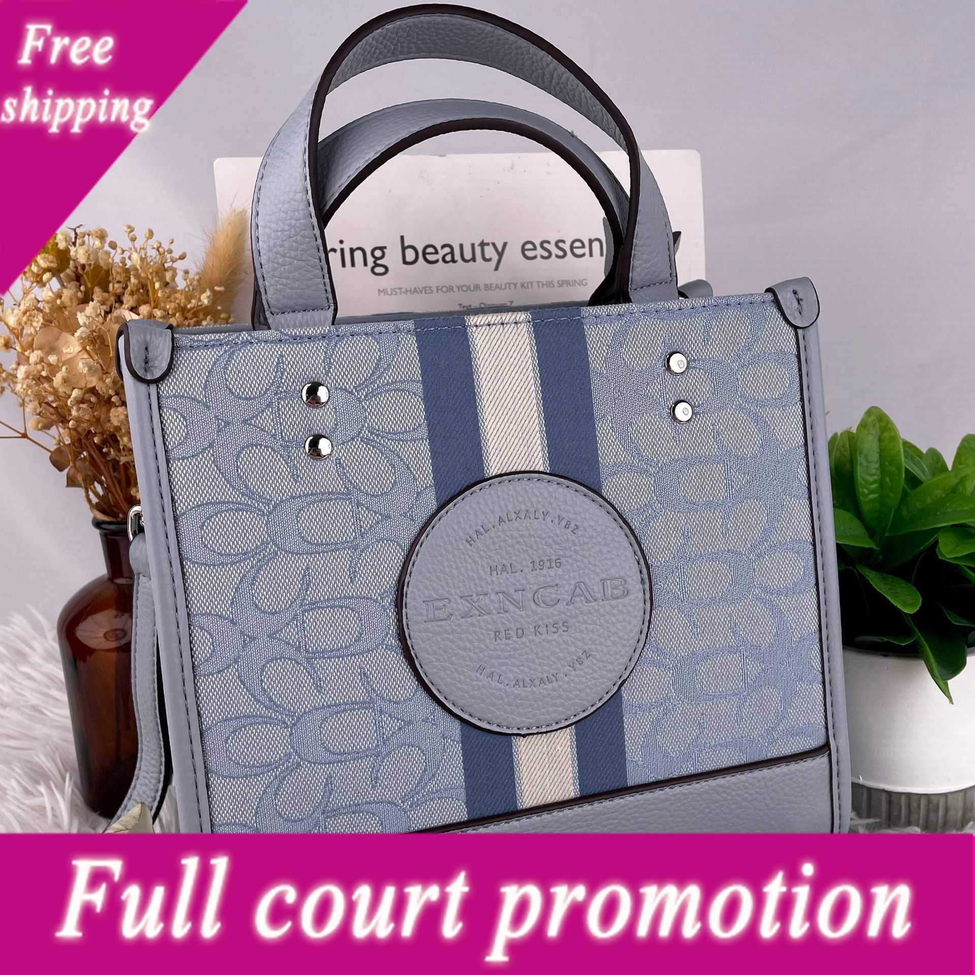 

Luxury Designer Bags Hong Kong Xiangbulei Dempsey Toy Handbag 2022 High-capacity Com-muter Tote Single Shoulder Msenger Bag, Blue6