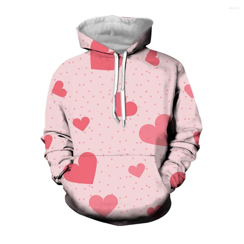 

Men's Hoodies Jumeast 3d Yk2 Hoodie Heart Polka Dot Cute Graphic 2000s Aesthetic Streetwear Baggy Hooded Sweatshirts Clothes For Men