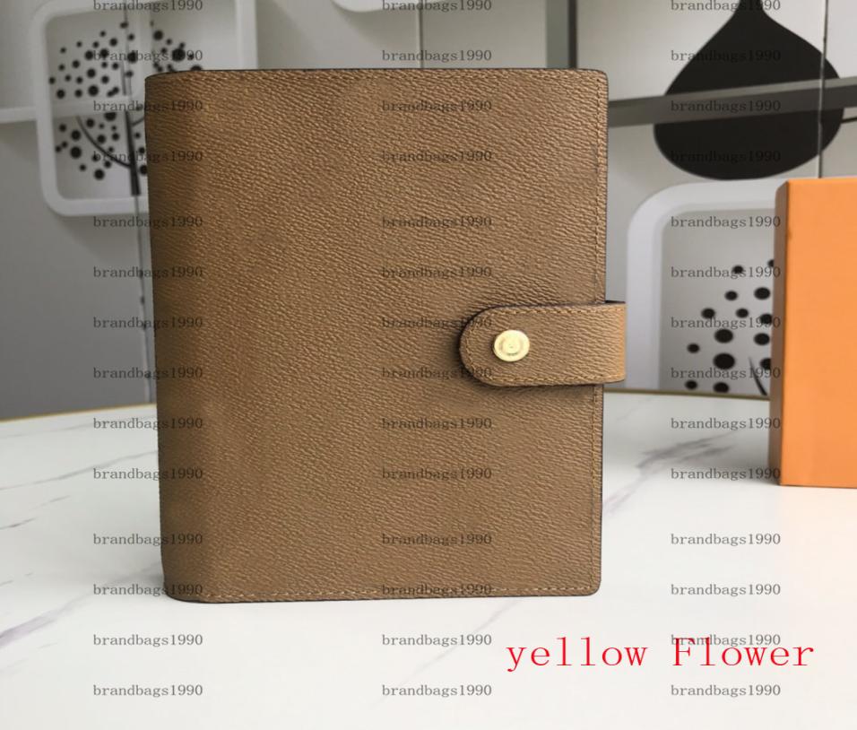 

Large Calendar Note Book Card Holders Memo Planner Men A5 Notebook Diary Luxury Designer Agendas Protective Case Passport Holder W9771747, Coffee lattice