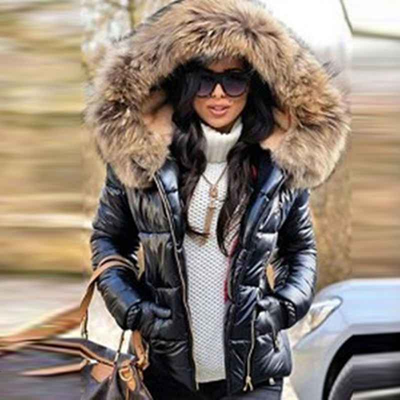 

Women  Vests Arrival Fashion Slim Women Winter Jacket Cotton Padded Warm Thicken Ladies Coat Long Coats Parka Womens Jackets 221125, Black 2