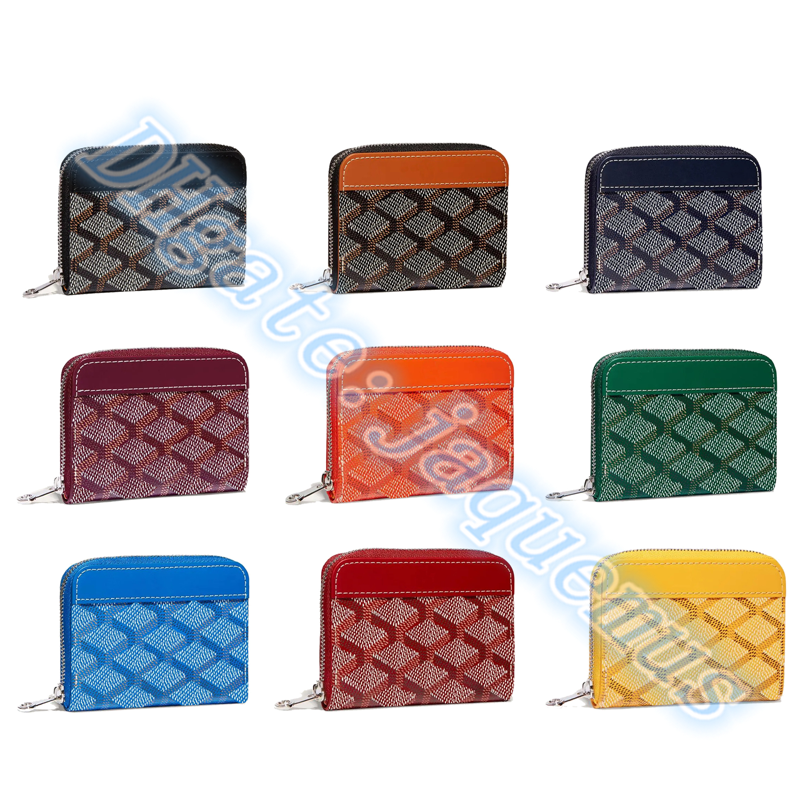 

Purse credit card holder MATIGNONMINI Luxurys designer wallet Men Leather Women's Holders Coin fashion luxury Short Pocket Interior Slot Mini Wallets Key zipper, Carton