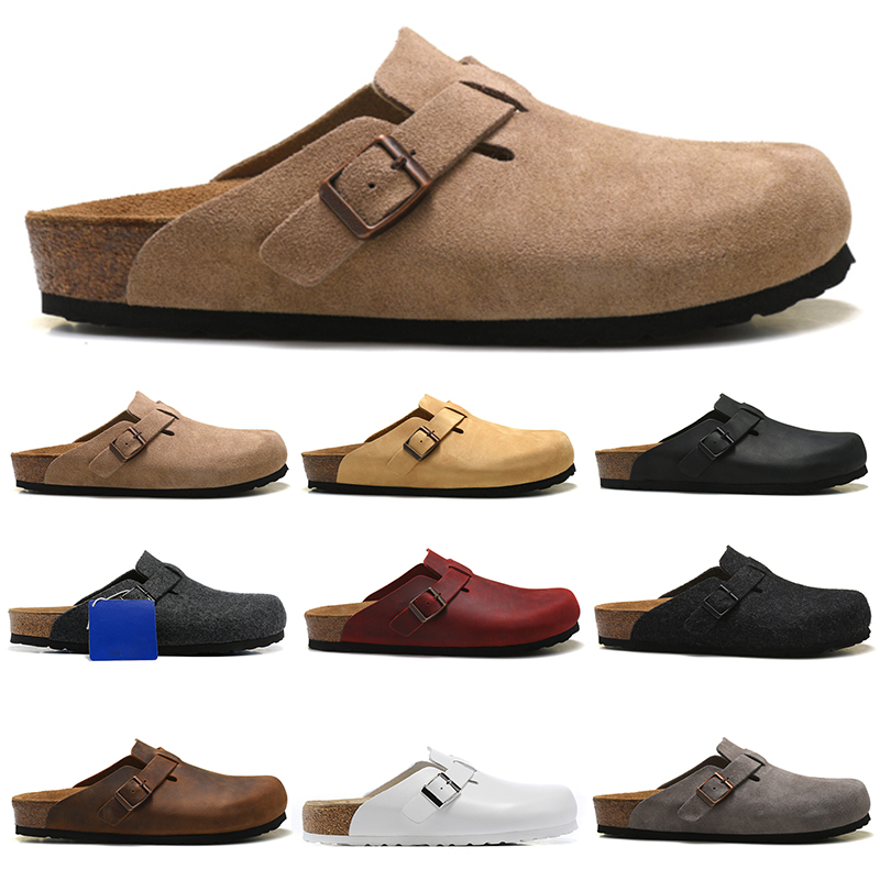 

birks boston clog designer slipper slippers clogs mens slides for men sliders luxury platform pantoufle mules womens sandales sandals famous women sandles shoes -51