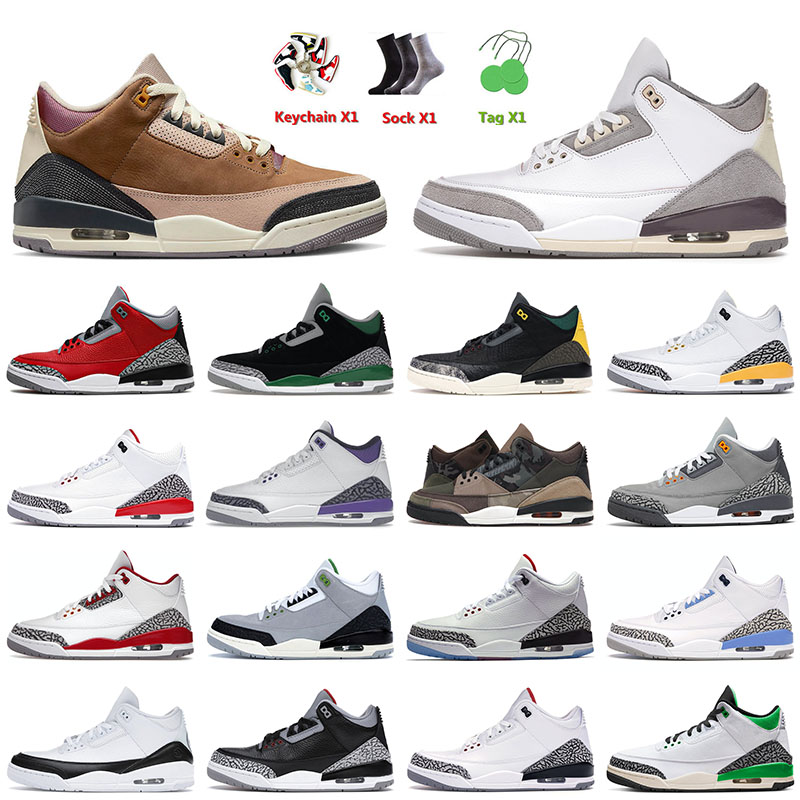 

Top Jumpman 3 3s Iii Basketball Shoes Archaeo Brown Medium Grey Patchwork Rust Pink Cool Grey Dark Iris Lucky Green for Men Women Og Sneakers Trainers 3.2, C28 36-46 tv