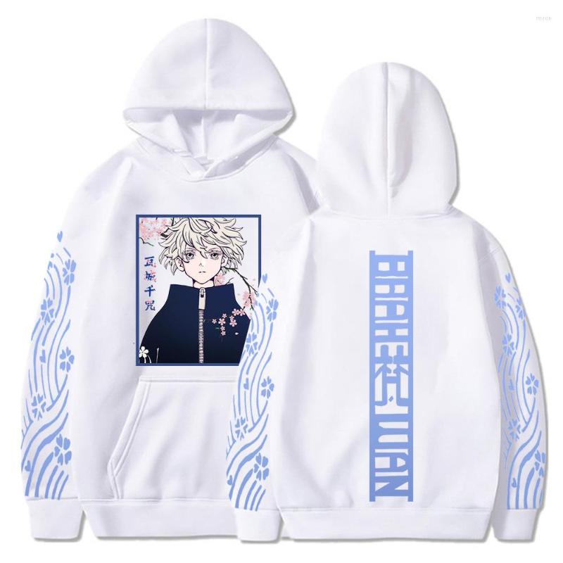 

Men's Hoodies Men's Hoodie 2022 Anime Tokyo Revengers Sweatshirt Autumn Winter Pullover Loose Woman Man Clothing, Black