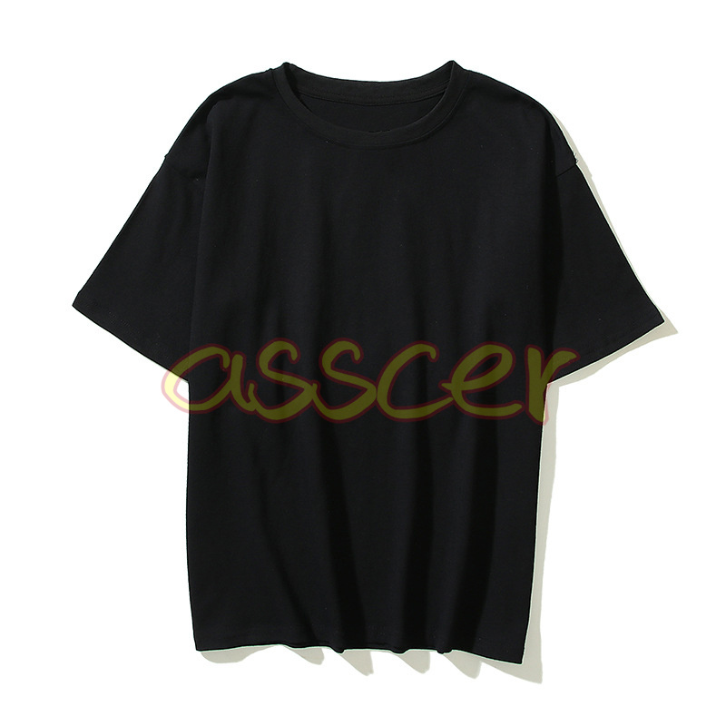 

High Fashion Mens Summer T Shirt Luxury Round Neck Short Sleeve Tee Womens Digital 7 Flocking Print T Shirts Asian Size M-2XL, Orange