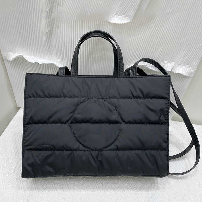 

Evening Bags Quality Totes e Soft Shopping Designer Female Handbag Casual Women Fashion Shoulder Purse 220915, Telf bag-black