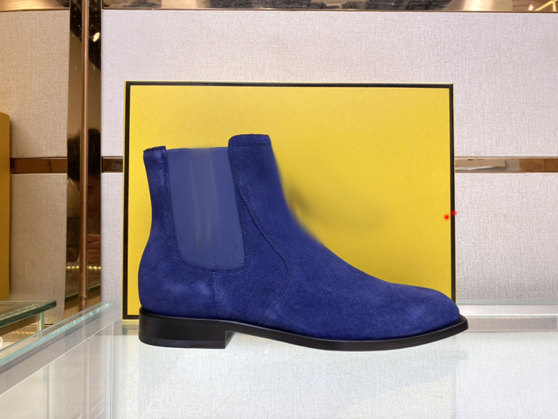 

2023 Man Martin Boots for Woman Black Genuine Leather Autumn Winter New Matte Fashion Wearing Top Designer men Dress Shoes Size 39-45 -M290, Picture color