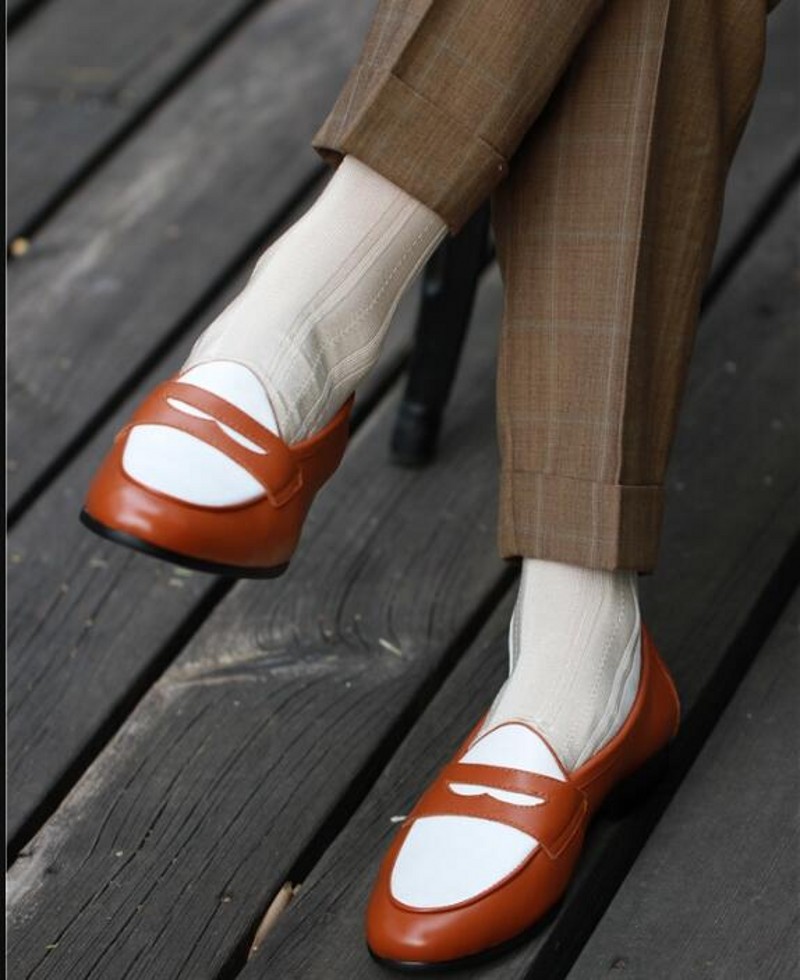 

British Style Mens Driving Loafers Genuine Leather Fashion Men Wedding Dress Shoes Male Lazy Oxfords