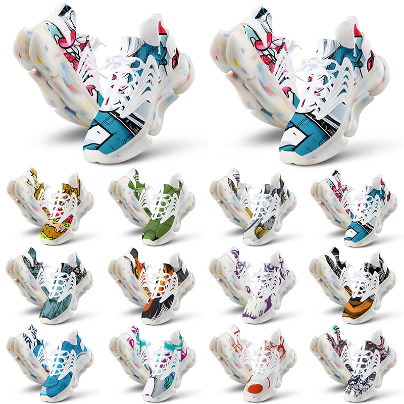 

customs shoes men womens running shoe DIY triple black white blue red orange men customized outdoor sport sneaker trainer fashion walking jogging, Item #5