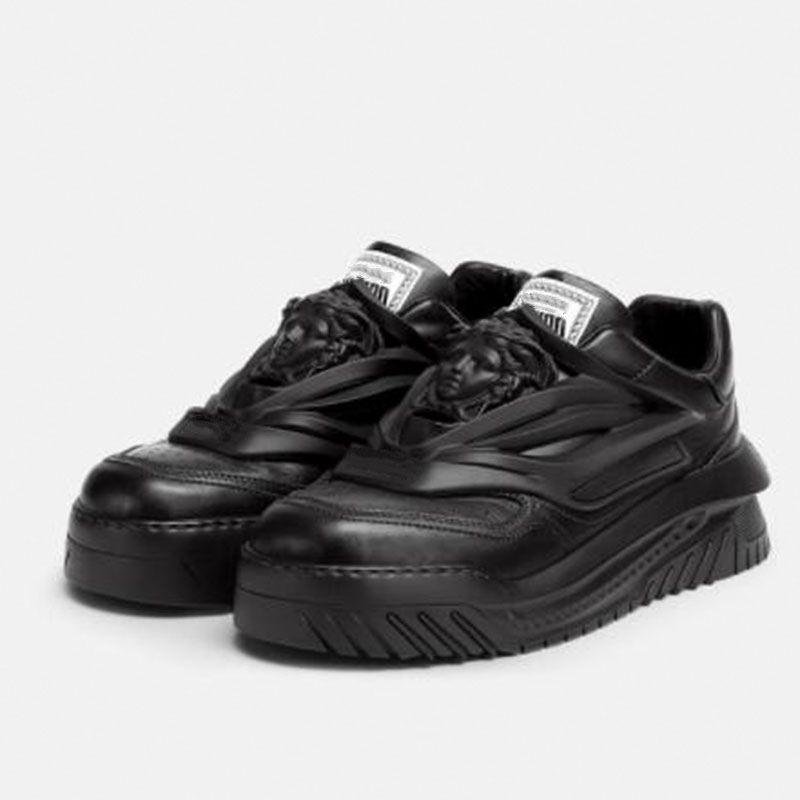 Italie odissea baskets épaisses semelles grecques chaussures décontractées triples noirs blancs multicolores 100% de bétail en cuir hommes entraî