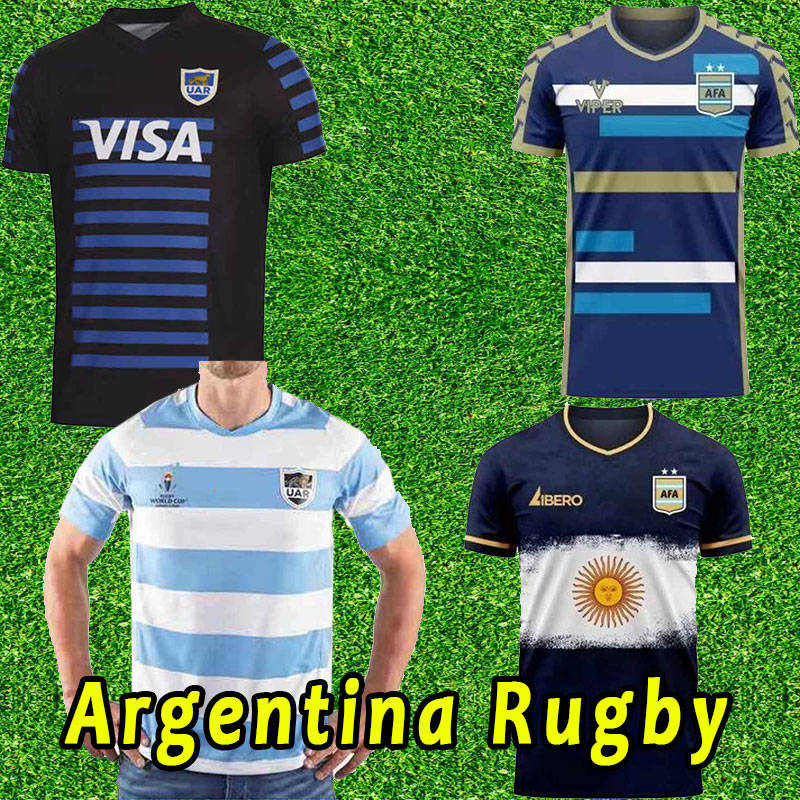 

New 2018 2019 2020 2021 2022 Argentina rugby Jerseys T shirts HOME RugbyS League jersey 19 20 21 22 23 shirts S-3XL 4XL 5XL UNIFORM NATIONL TEAM, As shown