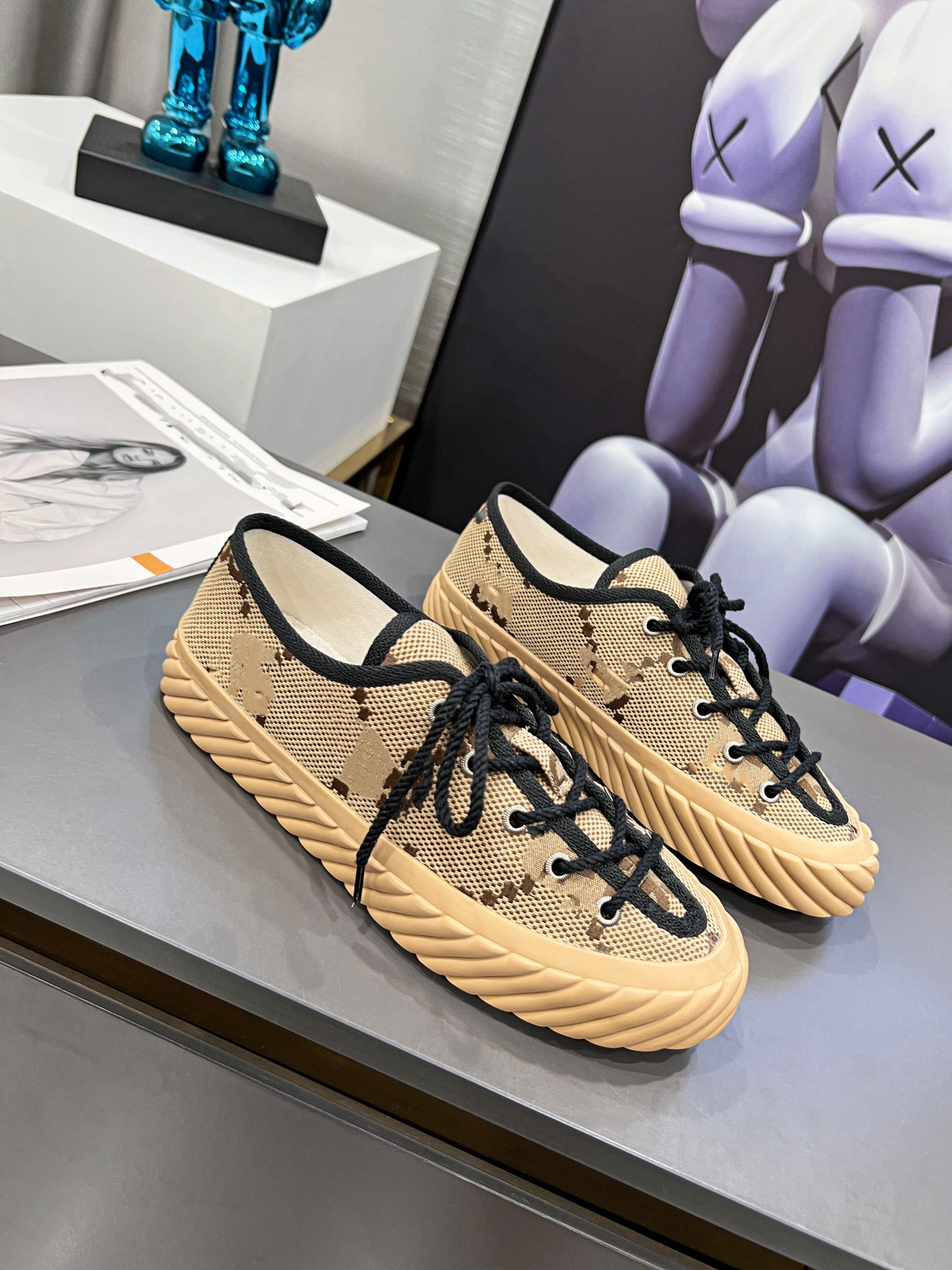 

SHOES G09 designer top version pure handmade custom 2022 new GUCS Gujia men's and women's sneakers