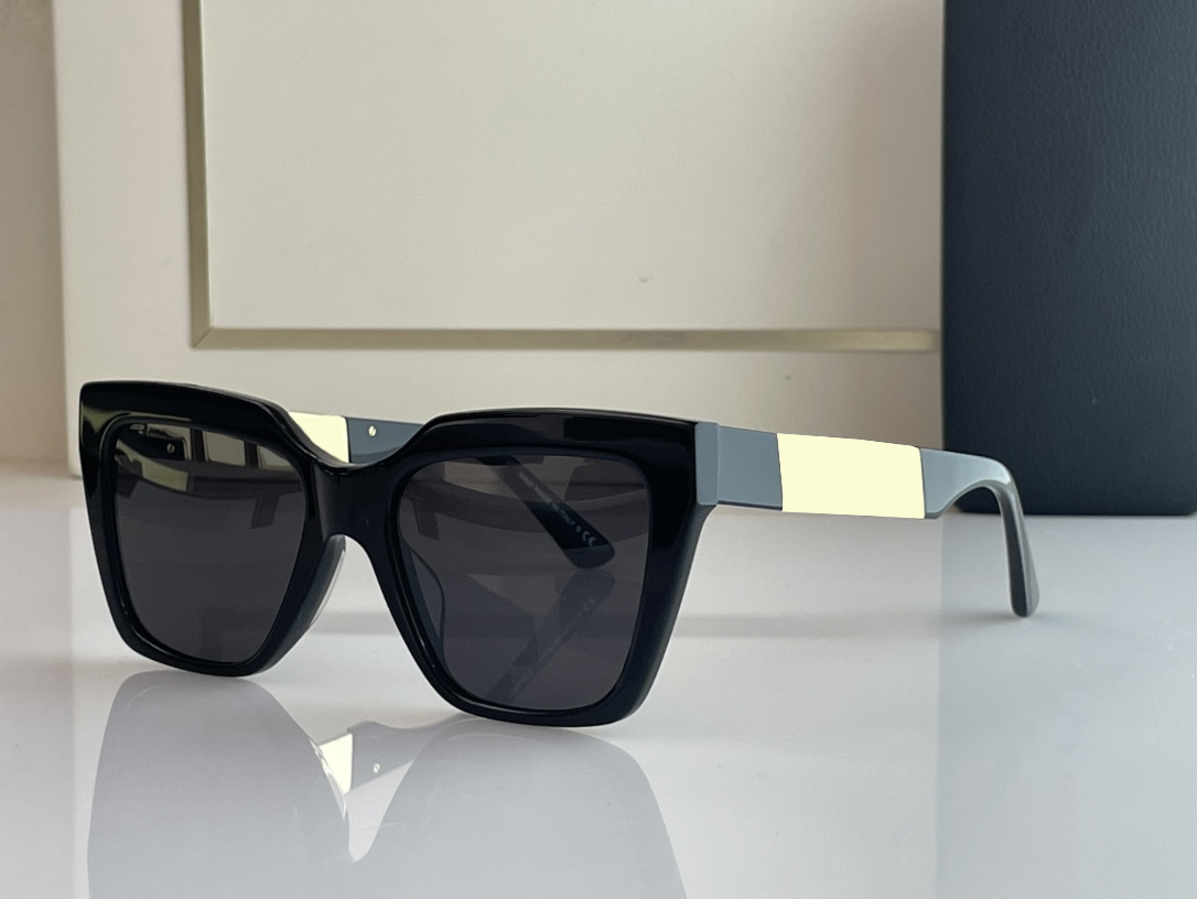 

Summer Sunglasses For Men Women 4418 Style Anti-Ultraviolet Retro Plate Plank Frame Fashion Glasses Random Box