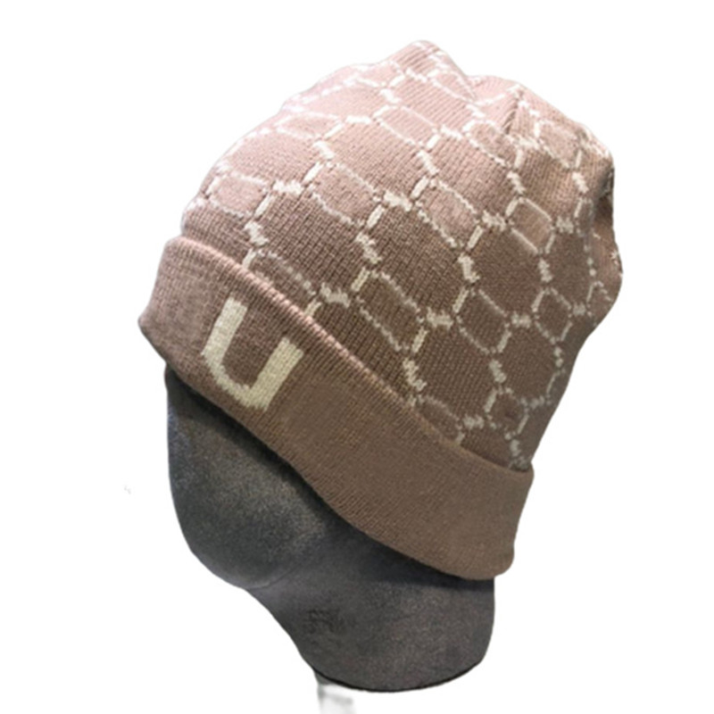 

New 2023 Winter Hat Men Women Designers Beanie Hats Man Woman Bonnet Classic Letter Printed Autumn Wool Knitted Cap Skullies beanies Caps A-6, Style.1