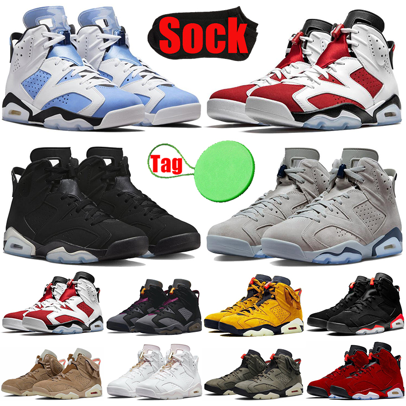 

Metallic Silver 6 6s jumpman men basketball shoes UNC Georgetown Carmine Infrared Midnight Navy Toro Yellow Electric Green sports sneakers mens trainers wholesale, #1 unc