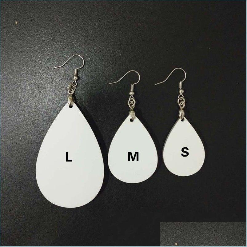 

Dangle Chandelier Different Tear Drop Dangle Earrings Sublimation Ear Pendants Custom Wooden Blank Earring Diy Jewelry 2109 Dhgarden Dhvsb