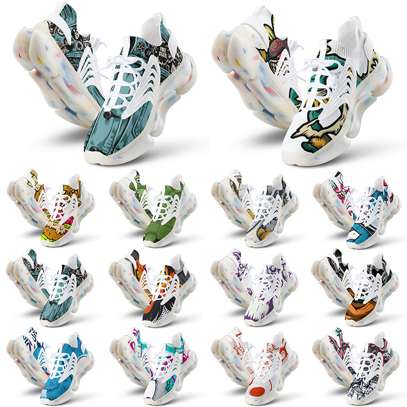 

customs shoes mens womens running shoes DIY multis colors black white greys triple red purple orange men customized sports sneakers trainer