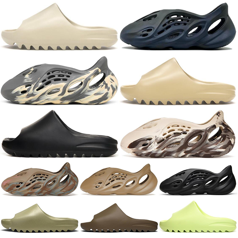 

Men women Slippers Onyx Desert Sand Designer Slides Sandals RNNR Triple Black Mist Mineral Blue MX Cream Clay Runner slipper, #1 bone
